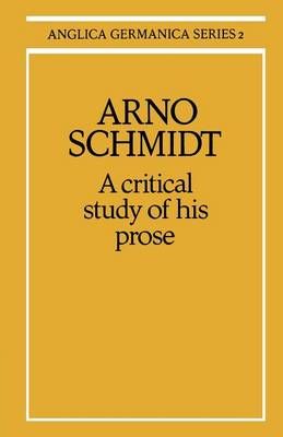 Arno Schmidt By Michael Minden 9780521155236 (Paperback)