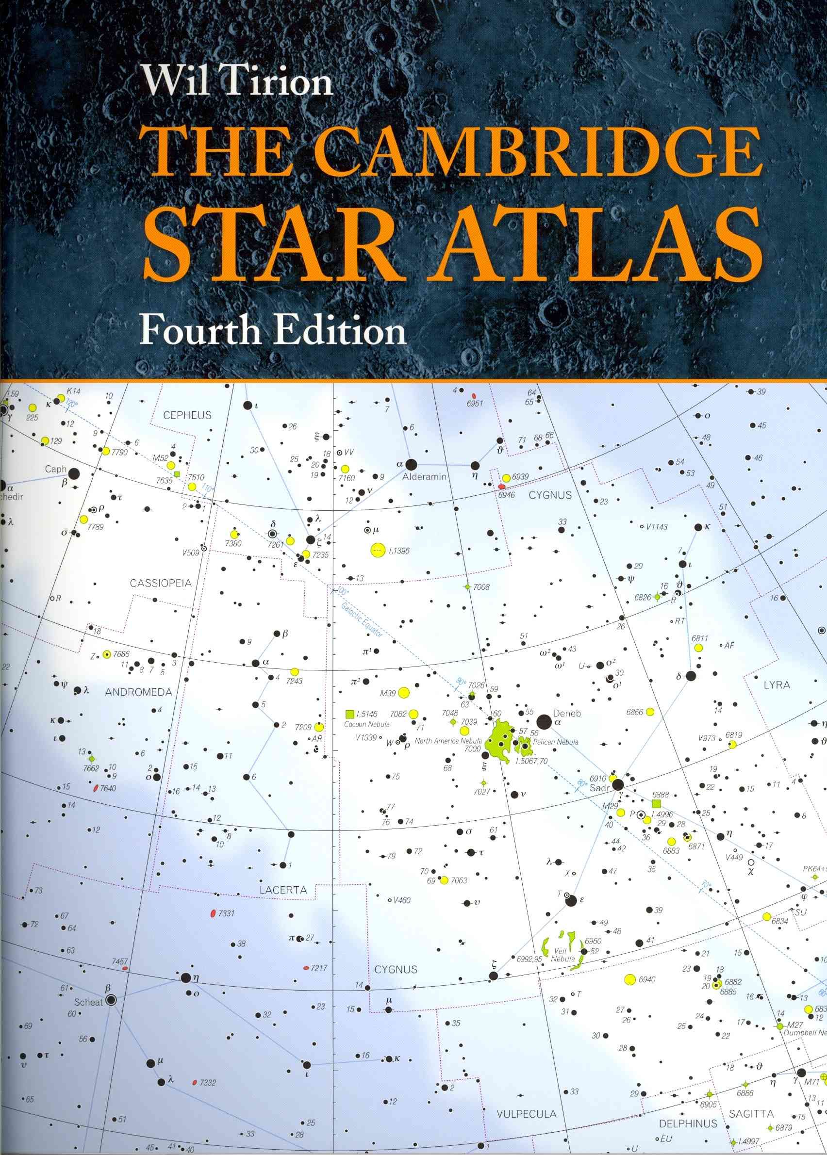 The Cambridge Star Atlas By Wil Tirion 9780521173636 (Spiral bound)
