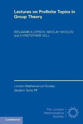 Lectures on Profinite Topics in Group Theory 9780521183017 (Paperback)