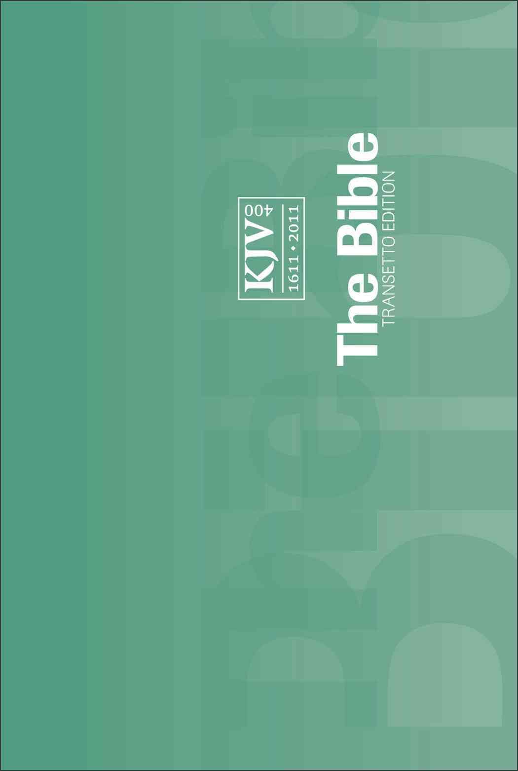 KJV Transetto Text Bible, Green Green 9780521248990 (Paperback)