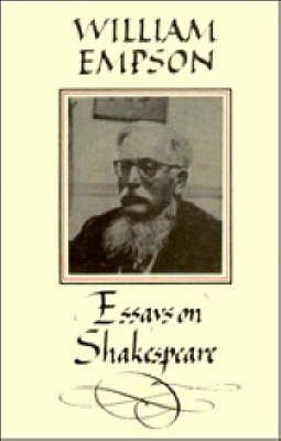 Essays on Shakespeare By William Empson, David Pirie 9780521311502