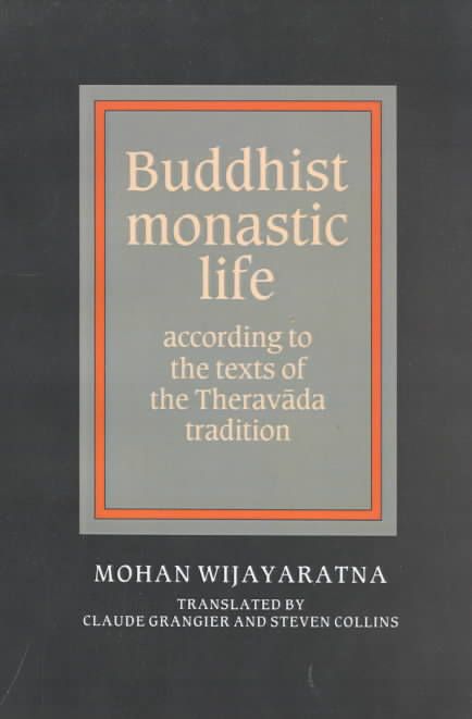 Buddhist Monastic Life 9780521367080 (Paperback)