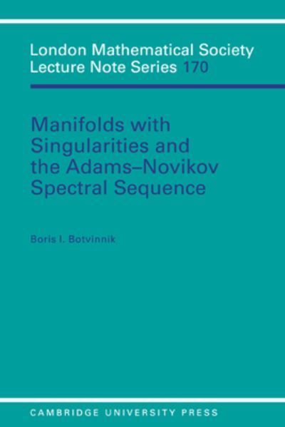 Manifolds With Singularities and the Adams-Novikov Spectral Sequence