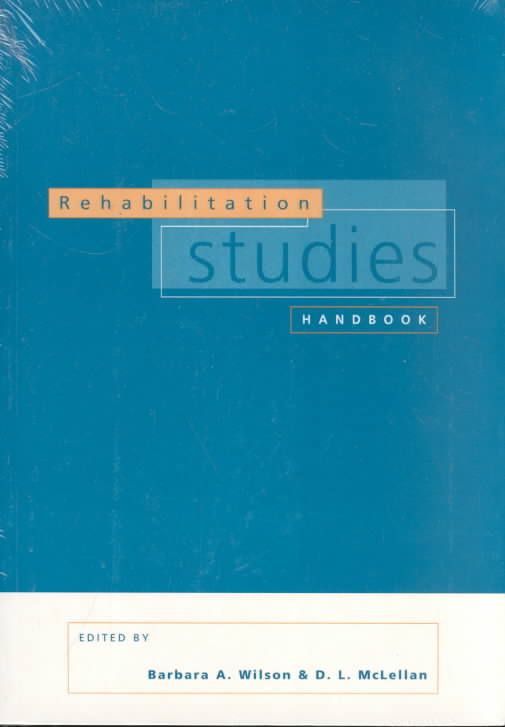 Rehabilitation Studies Handbook 9780521437134 (Paperback)