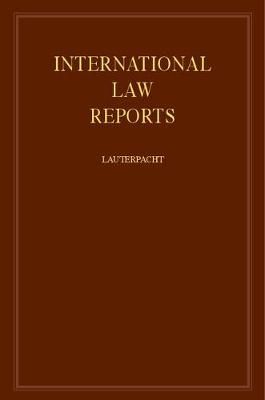 International Law Reports 9780521464048 (Hardback)