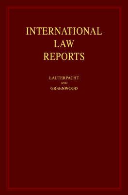 International Law Reports 9780521464222 (Hardback)