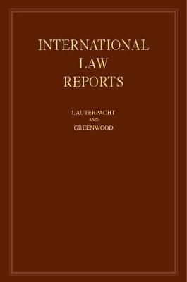 International Law Reports 9780521474603 (Hardback)