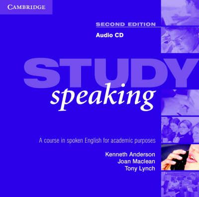 Study Speaking By Kenneth Anderson, Joan Maclean, Tony Lynch