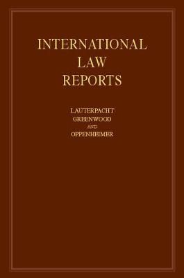 International Law Reports. Vol. 107 9780521580694 (Hardback)