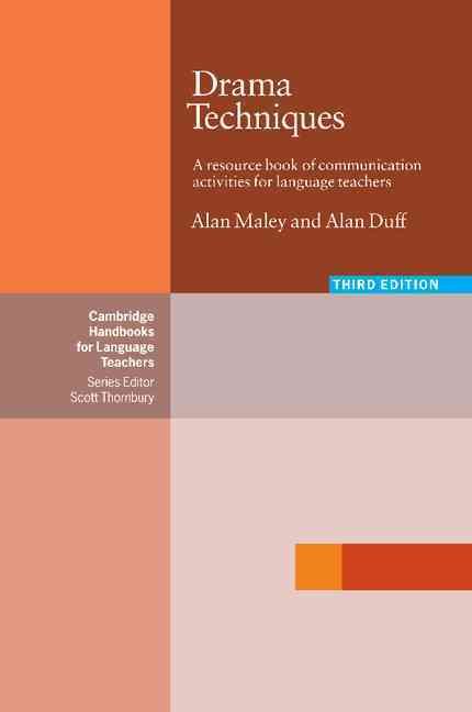 Drama Techniques By Alan Maley, Alan Duff 9780521601191 (Paperback)