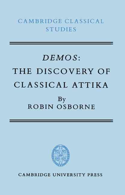 Demos By Robin Osborne 9780521619264 (Paperback)