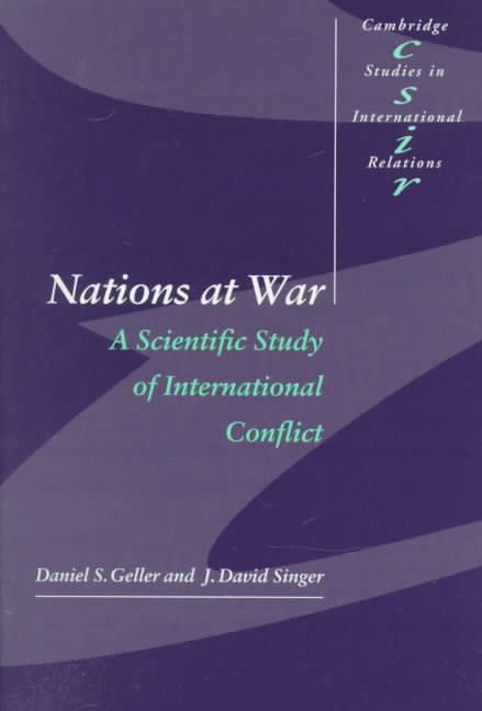 Nations at War By Daniel S. Geller, J. David Singer 9780521629065