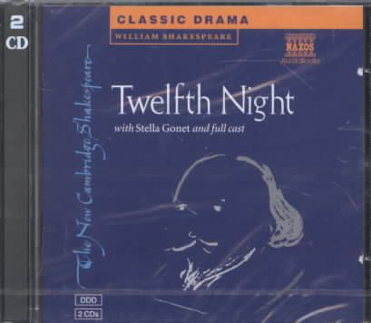 Twelfth Night 2 CD Set By William Shakespeare, Naxos AudioBooks
