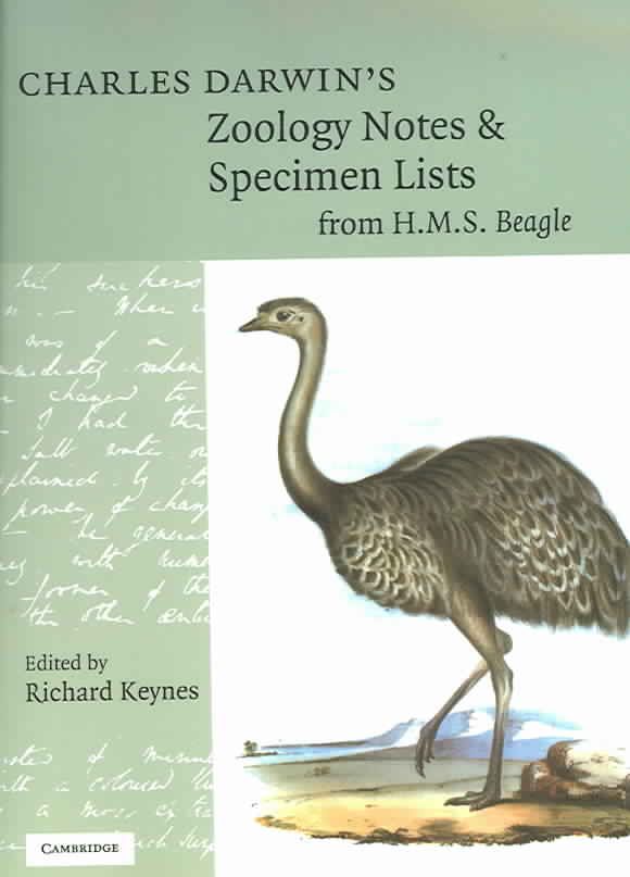Charles Darwin's Zoology Notes and Specimen Lists from H. M. S. Beagle