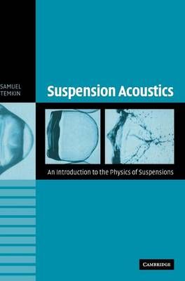 Suspension Acoustics By Samuel Temkin 9780521847575 (Hardback)
