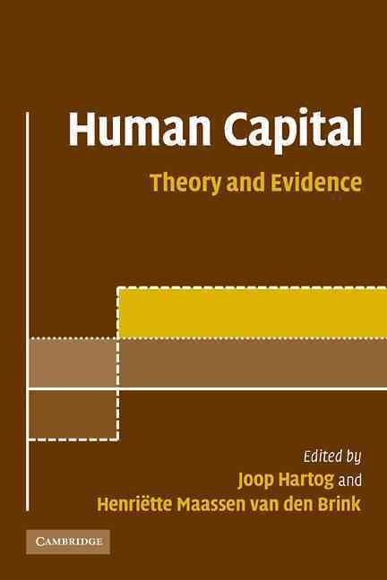 Human Capital By Joop Hartog, Henriëtte Maassen van den Brink