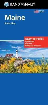 Rand McNally Easy to Fold: Maine State Laminated Map By Rand McNally
