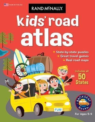 Rand McNally Kids' Road Atlas By Rand McNally 9780528026768
