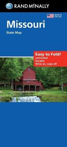 Rand McNally Easy to Fold: Missouri State Laminated Map 9780528028083