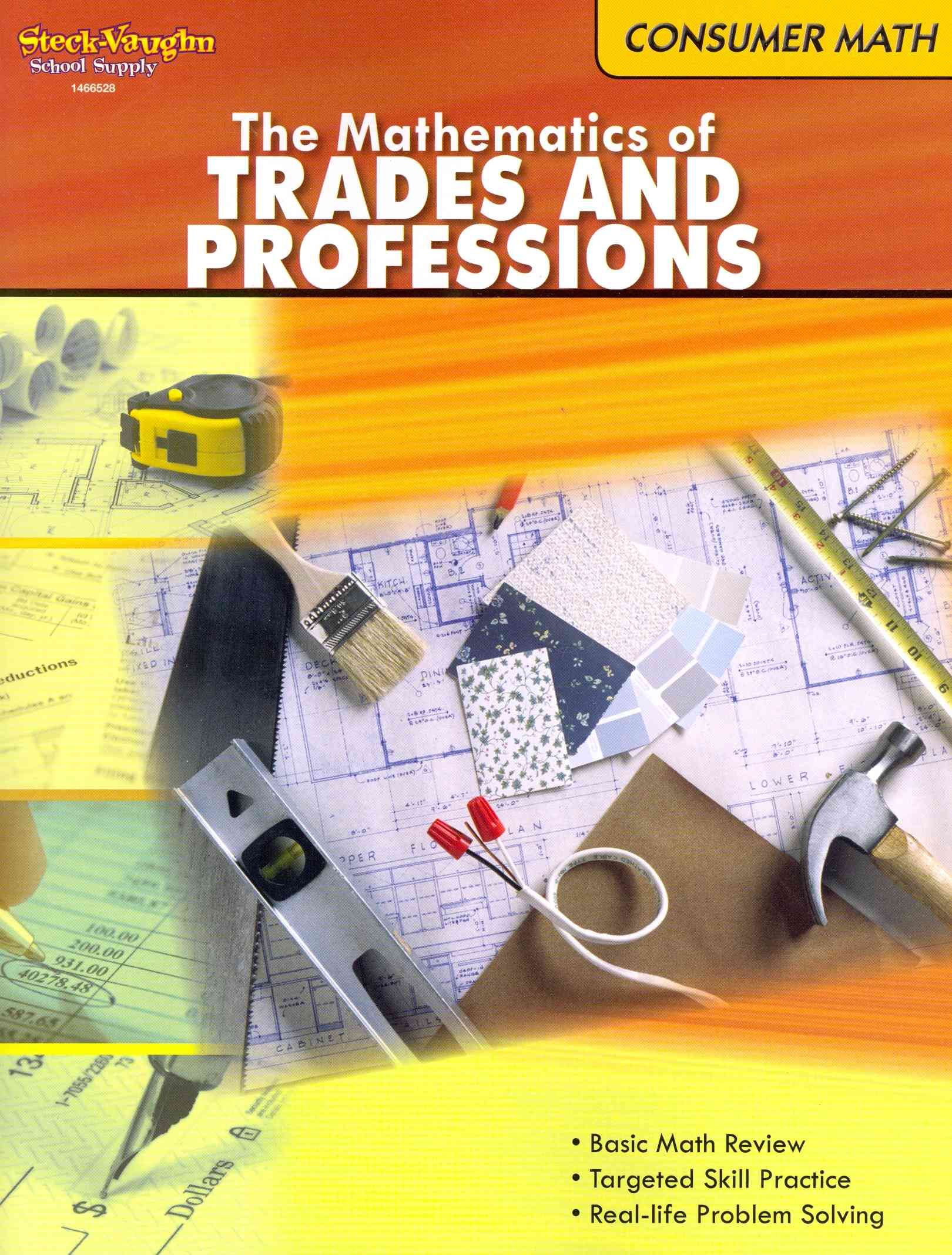 The Mathematics of Trades & Professions By Houghton Mifflin Harcourt