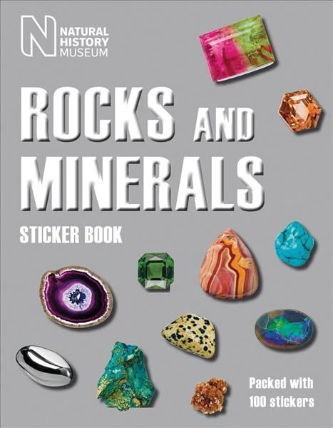 Rocks and Minerals Sticker Book By Natural History Museum (Paperback)