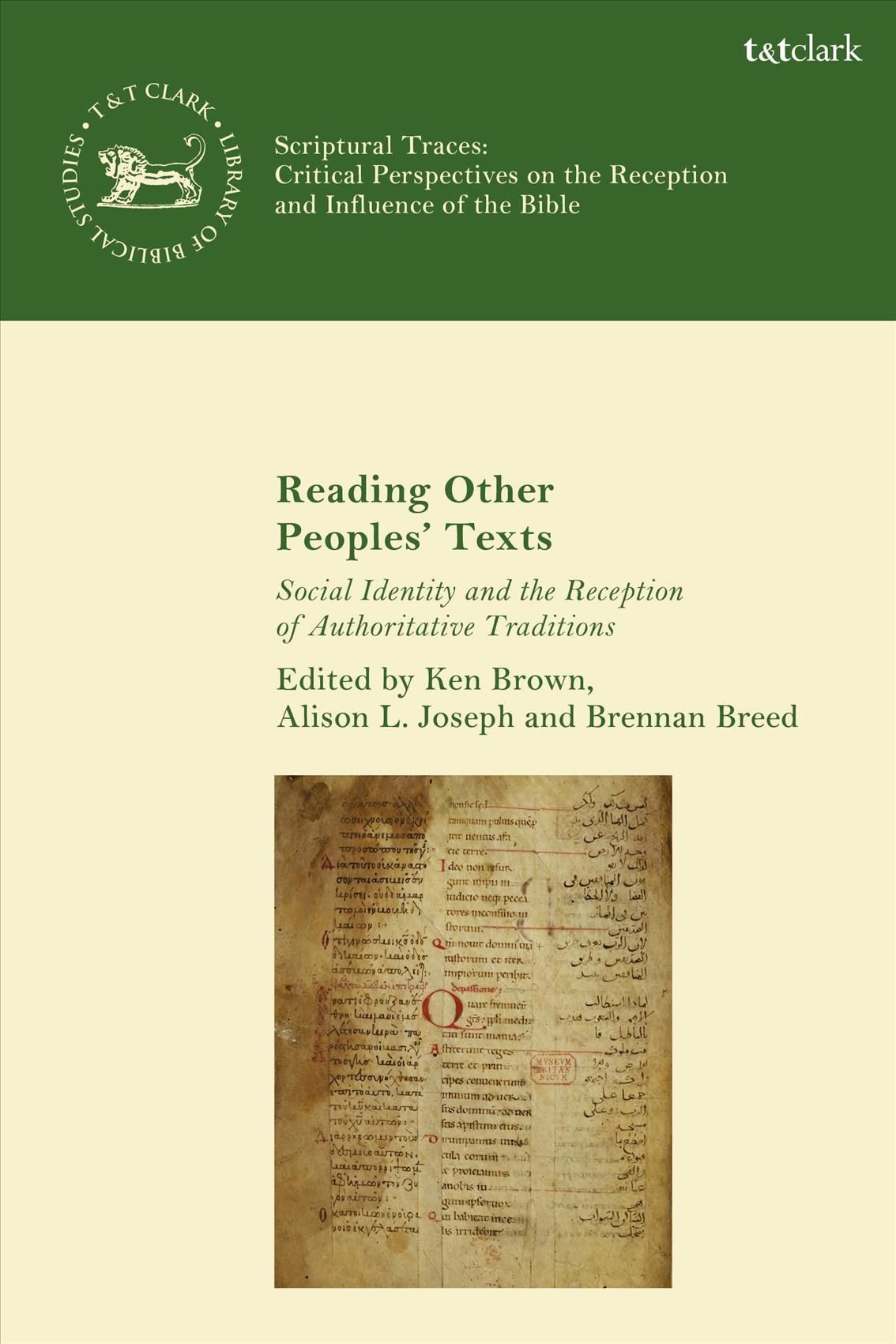 Reading Other Peoples' Texts 9780567687333 (Hardback)