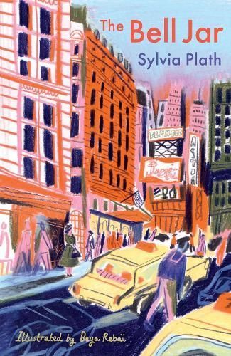 The Bell Jar By Sylvia Plath (author), Beya Rebai (illustrator)