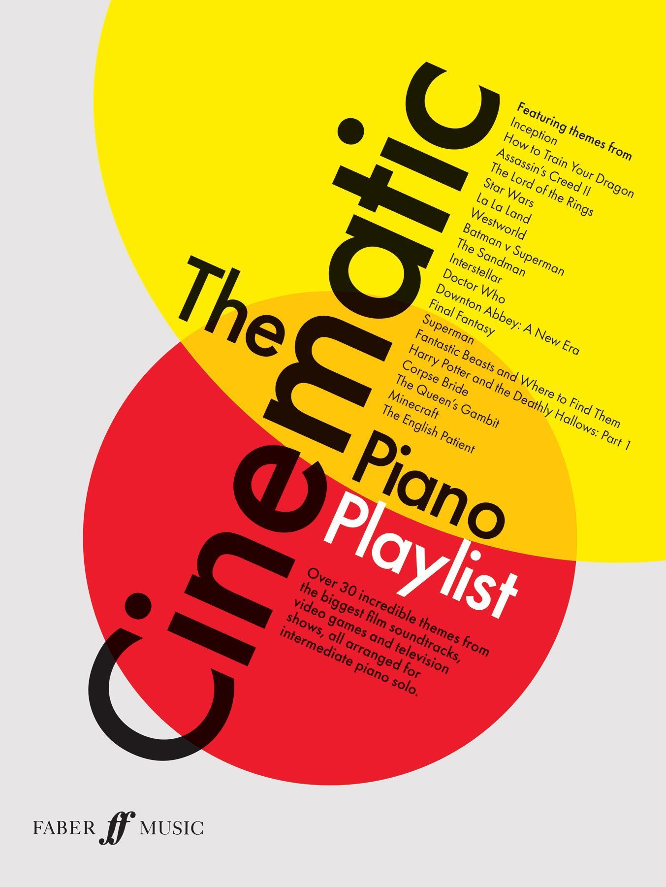 The Cinematic Piano Playlist By 9780571542864 (Sheet music)