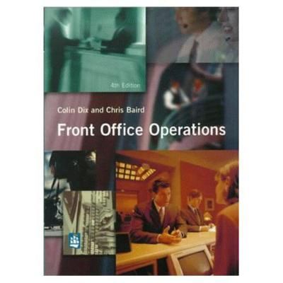 Front Office Operations By Colin Dix 9780582319318 (Paperback)