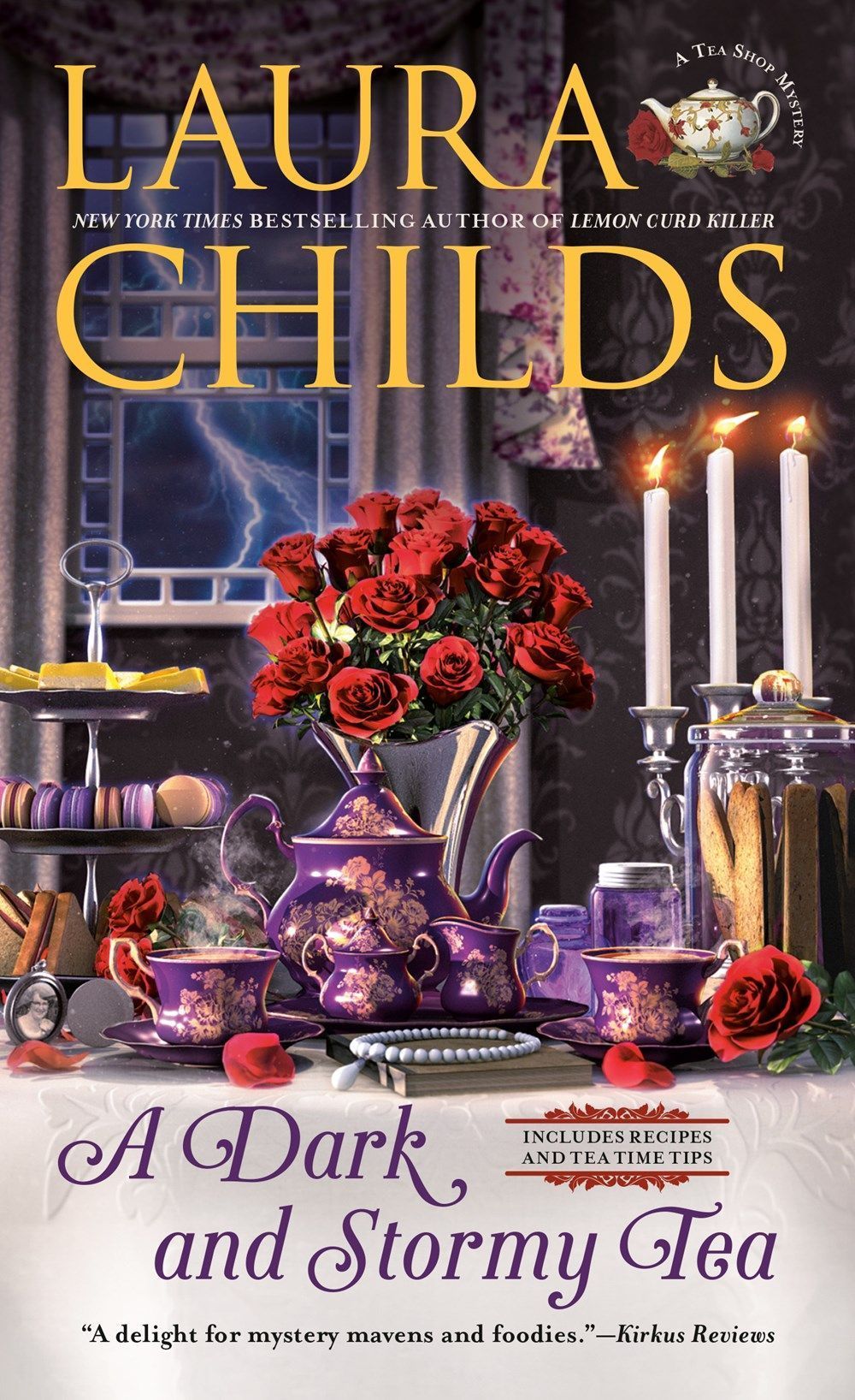 A Dark and Stormy Tea By Laura Childs 9780593200919 (Paperback)