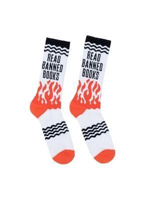 Read Banned Books Gym Socks - Large By Out of Print 9780593478646 ()