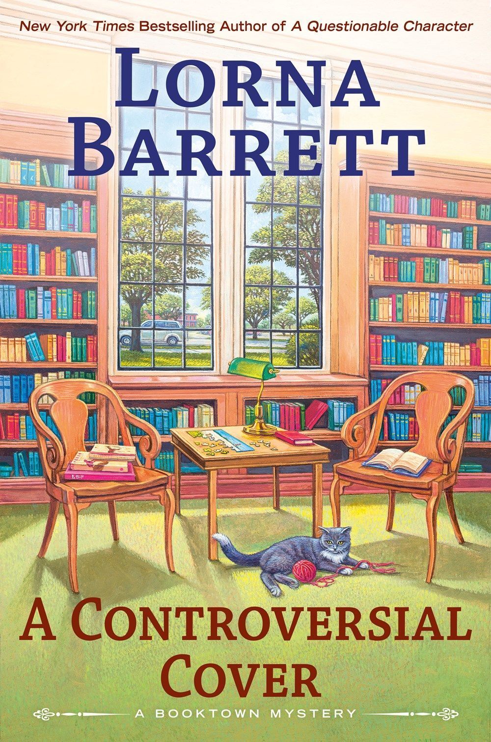 A Controversial Cover By Lorna Barrett 9780593549445 (Hardback)