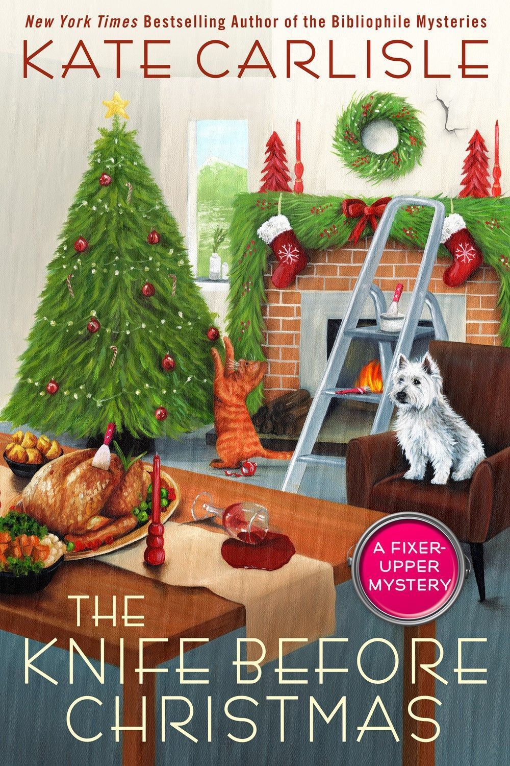 The Knife Before Christmas By Kate Carlisle 9780593637647 (Hardback)