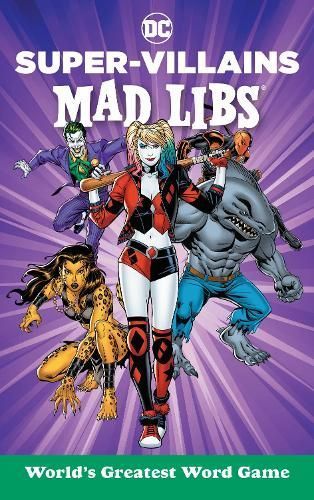 DC Super-Villains Mad Libs By Brandon T. Snider, Mad Libs (Paperback)