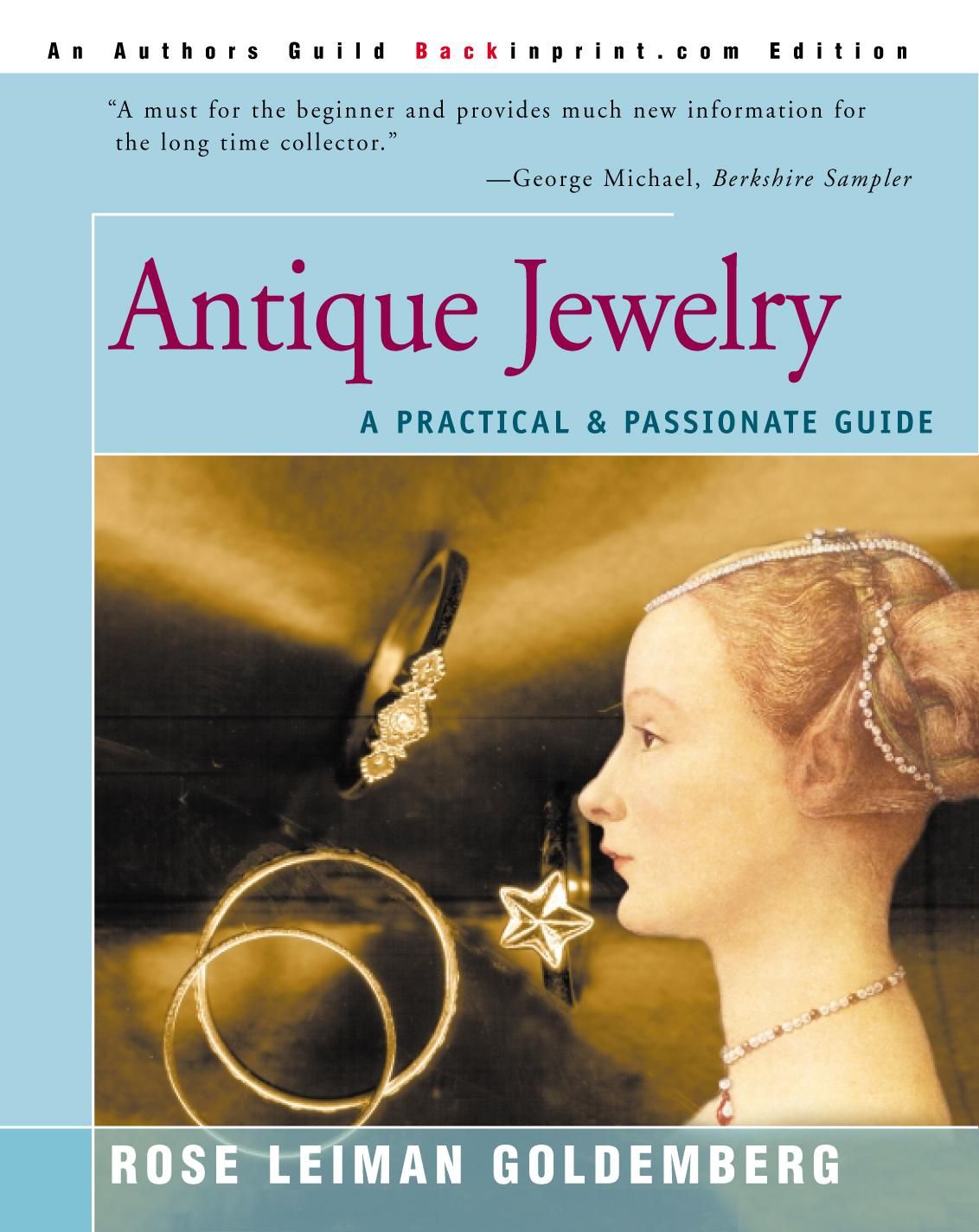Antique Jewelry By Rose Lieman Goldemberg 9780595088980 (Paperback)