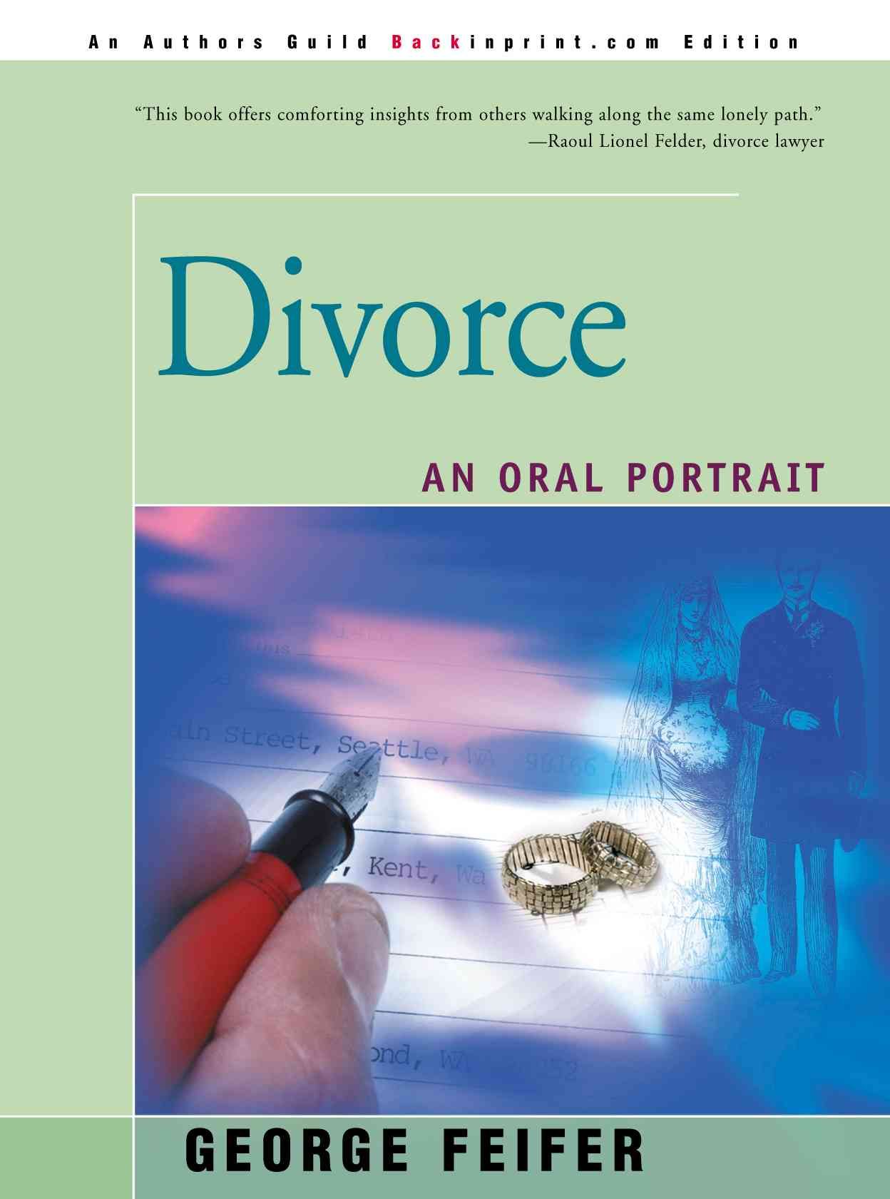 Divorce By George Feifer 9780595175963 (Paperback)