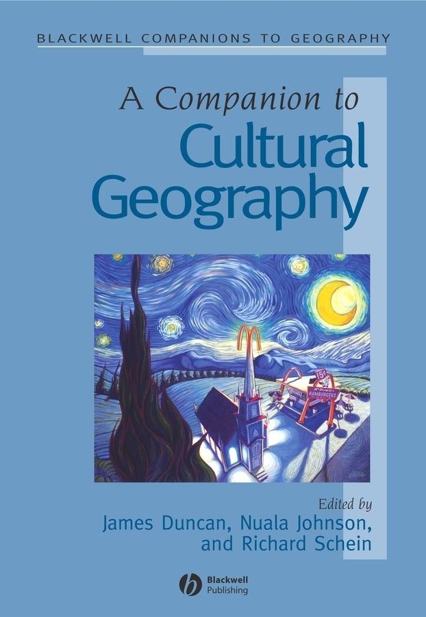 A Companion to Cultural Geography By James Duncan 9780631230502