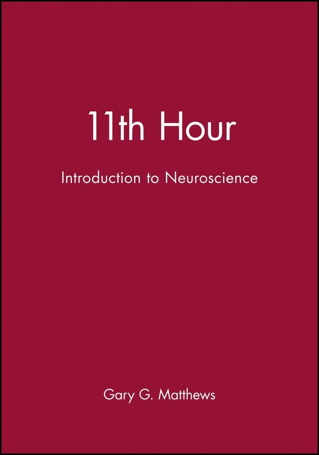 11th Hour By Gary G. Matthews 9780632044146 (Paperback)