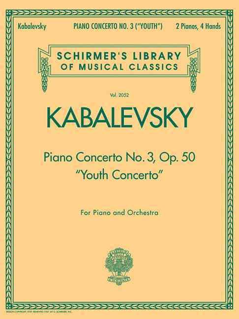 Piano Concerto No. 3, Op. 50 (Youth Concerto) 9780634078989