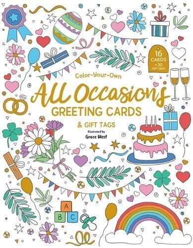 Color-Your-Own All Occasions Greeting Cards 9780655236061 (Paperback)