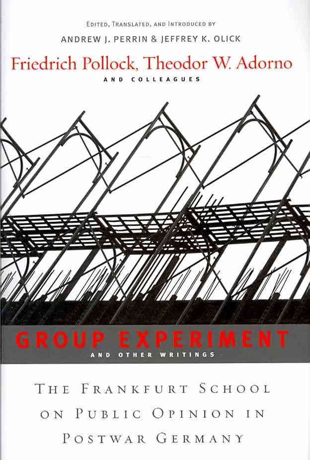 Group Experiment and Other Writings 9780674048461 (Hardback)