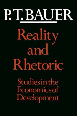 Reality & Rhetoric ? Studies in the Economics of Development (Paper)