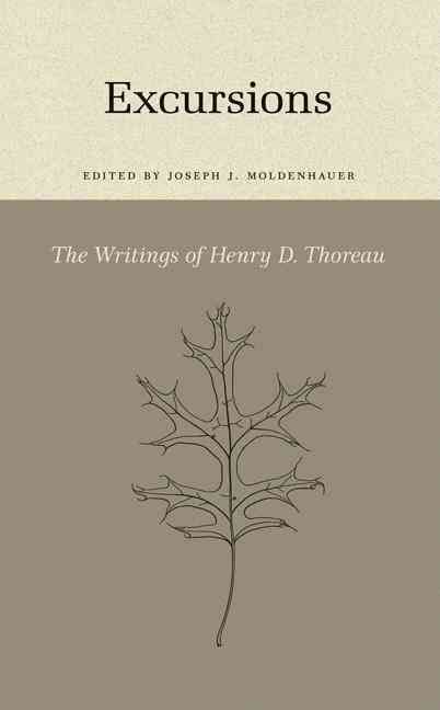 Excursions By Henry David Thoreau, Joseph J. Moldenhauer 9780691064505