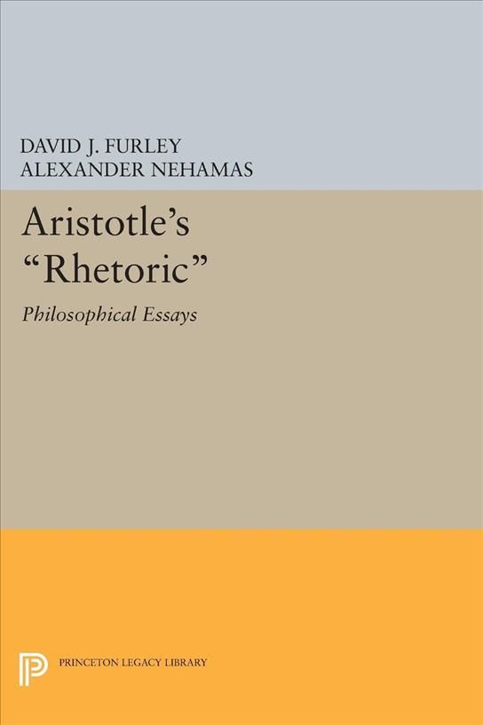 Aristotle's Rhetoric 9780691632971 (Hardback)