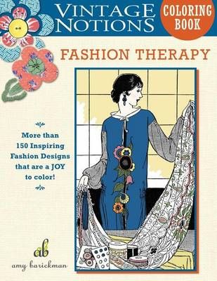 Vintage Notions Coloring Book By Amy Barickman 9780692701720