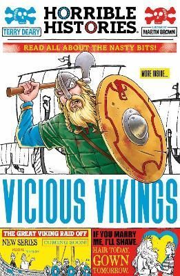 Vicious Vikings By Terry Deary (author), Martin Brown (illustrator)