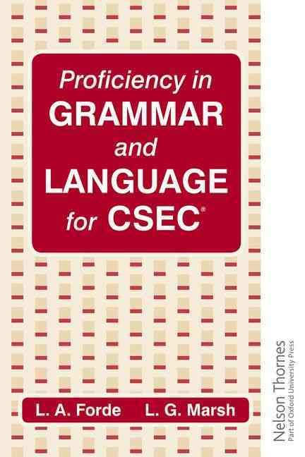Proficiency in Grammar and Language for CSEC 9780717513703 (Paperback)