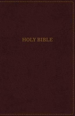 KJV Holy Bible: Thinline, Burgundy Leathersoft, Red Letter, Comfort Print: King James Version