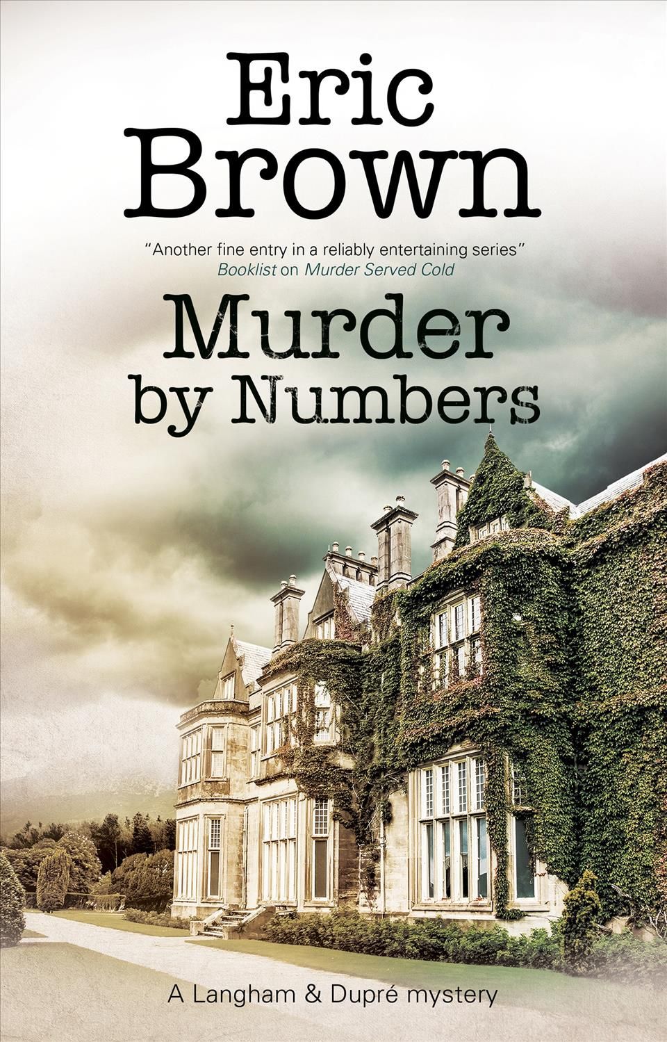 Murder by Numbers By Eric Brown 9780727890771 (Hardback)