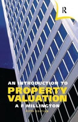 An Introduction to Property Valuation By Alan Millington 9780728203501